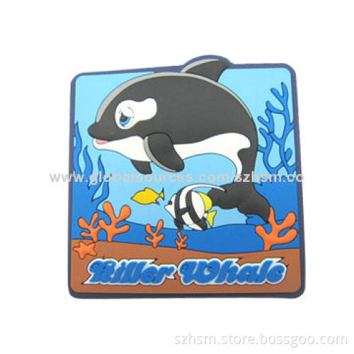 Custom Cheap Cute Cartoon 3D, Souvenir Promotional Soft PVC Fridge Magnet with SGS/STC Approvals